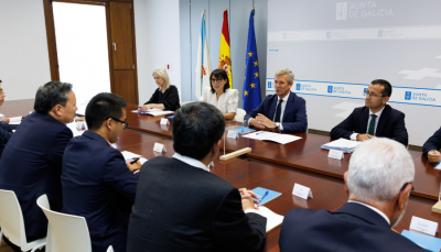 Rueda se re&uacute;ne con una delegaci&oacute;n del conglomerado chino Citic Group para evaluar sus proyectos en Galicia y estudiar v&iacute;as de colaboraci&oacute;n futura