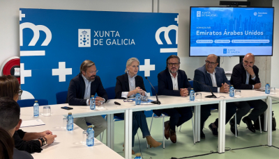 A Xunta impulsa novas oportunidades para as empresas galegas en Emiratos &Aacute;rabes Unidos, onde as exportaci&oacute;ns medraron un 6.6% en 2025