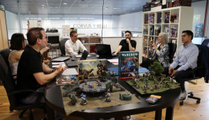 A Xunta salienta en Corvus Belli o potencial da industria creativa galega para competir nos mercados internacionais
