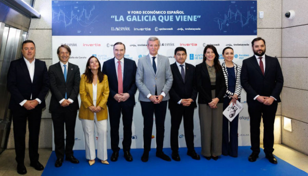 Rueda destaca que proyectos como el de la multinacional SAIC contribuyen a construir una Galicia competitiva e industrial