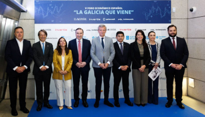 Rueda destaca que proyectos como el de la multinacional SAIC contribuyen a construir una Galicia competitiva e industrial