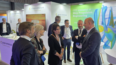 Lorenzana reivindica el momento clave que atraviesa el naval gallego, presente en Oslo en una de las ferias más importantes del sector a nivel mundial