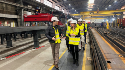 Martina Aneiros ratifica el apoyo de la Xunta a las pymes a través de las ayudas a proyectos de inversión empresarial dotadas de 10 M€