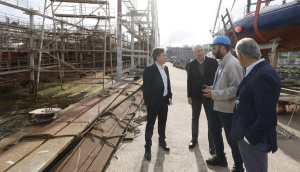 A Xunta destaca a importancia de contar con empresas comprometidas e con capacidade de adaptaci&oacute;n como Astilleros Placeres