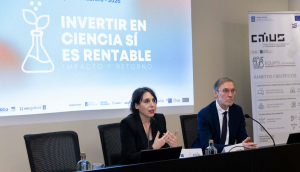 Lorenzana avoga por conectar a ciencia coa empresa e o investimento para impulsar a competitividade e o emprego cualificado